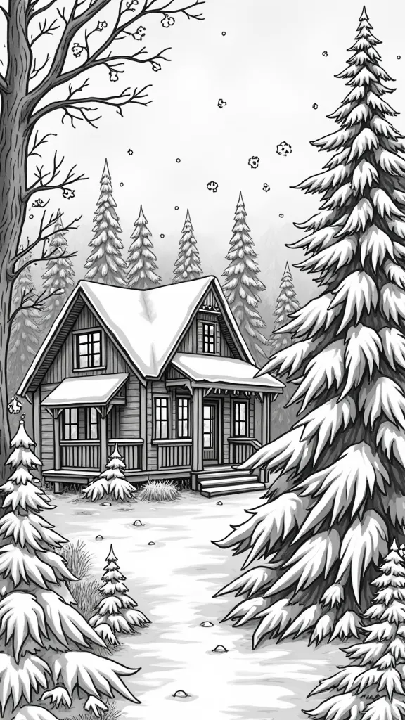 Pages de livres de coloriage de Noël pour adultes